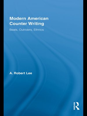 cover image of Modern American Counter Writing